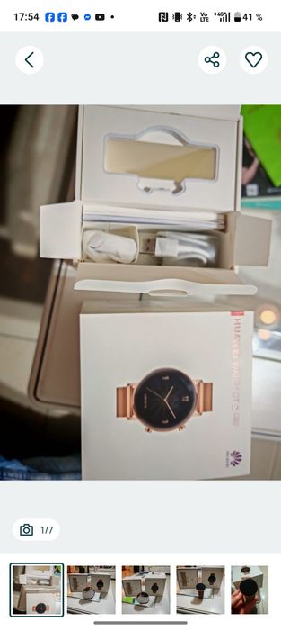 Smartwatch Huawei GT 2 de 42mm gold