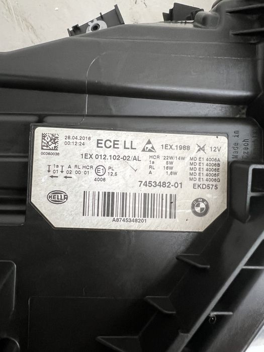 Vand far dreapta bmw seria 3 F30 facelift Full LED