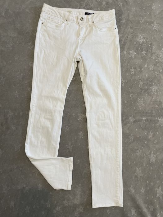 Blugi albi dama Tommy Hilfiger