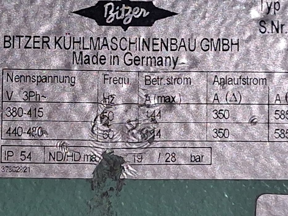 Хладилен компресор BITZER