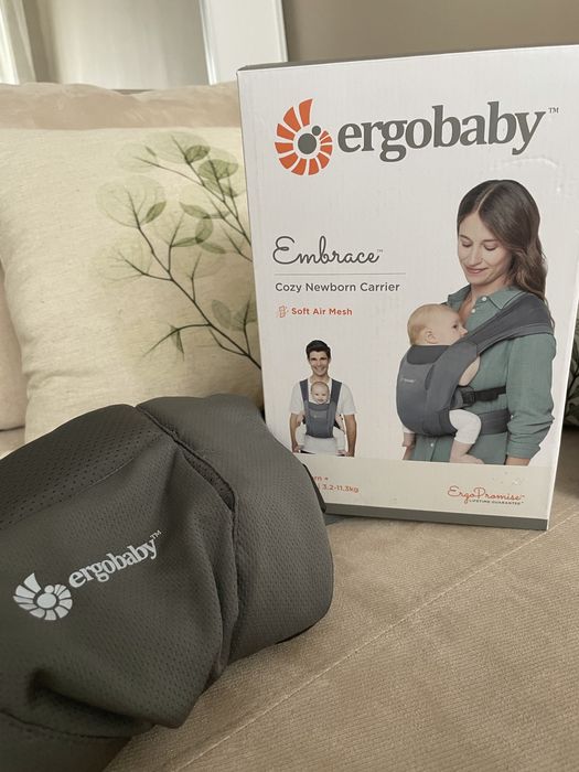 Ергономична раница за бебеносене