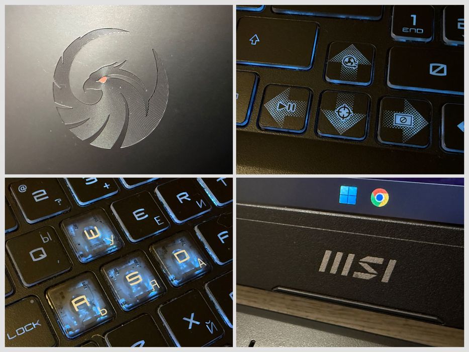 RTX 4050 6gb / Ryzen 7 - 7735hs /512gb /16GB  /15.6 144hz / MSi Bravo