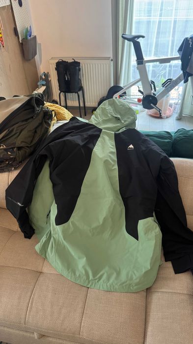 Costum Burton MEN'S RESERVE 2L JACKET - Jachetă hardshell - green/black L