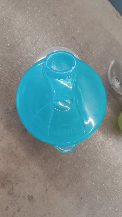 AVENT Купа за съхранение на мляко+стъклено шише+силиконов биберон