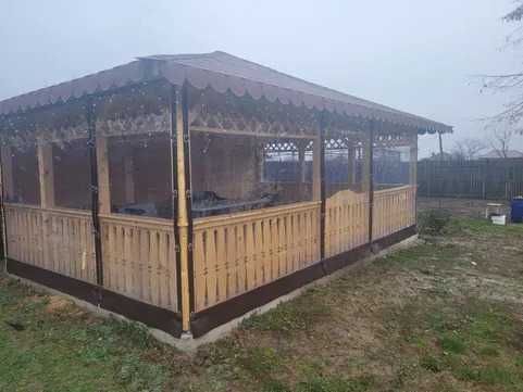 Prelata pentru Terasa Cristal Impermebila si Transparenta prot UV