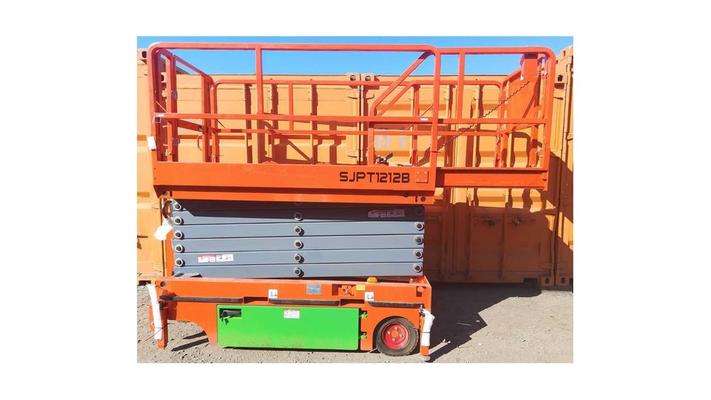 Ножничный подъёмник SJPT1212B —  максимум высоты и надёжности !