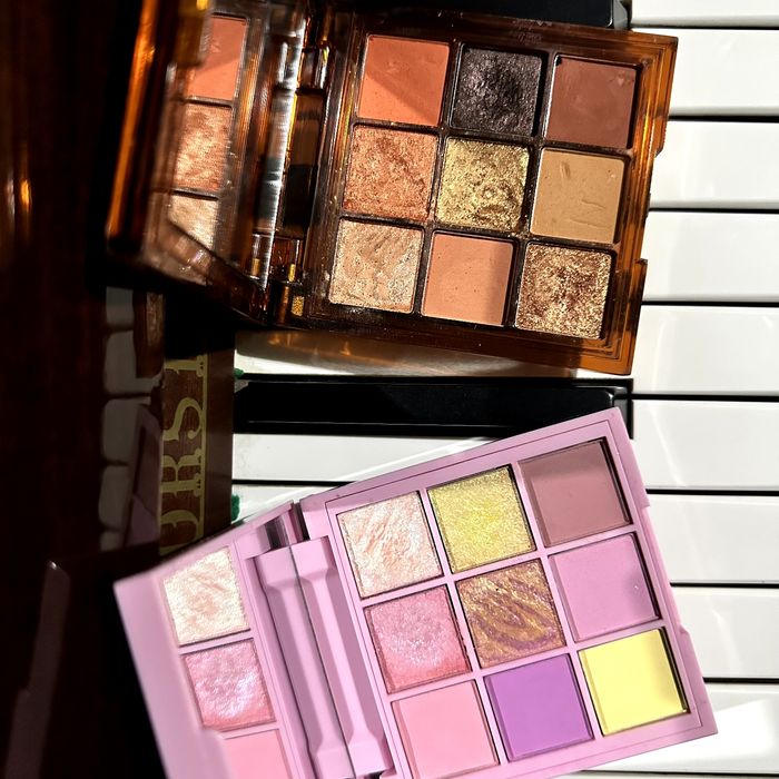 B.colour, everbeauty палетки теней