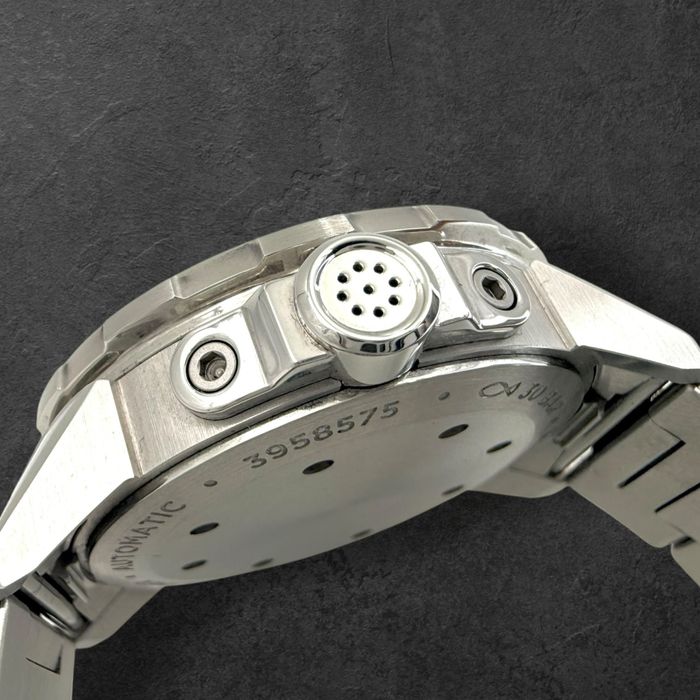 IWC Aquatimer Automatic Black Dial Steel мъжки часовник