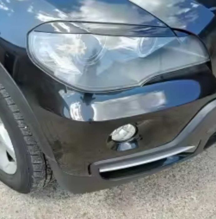 Вежди за фарове за BMW X5 E70 БМВ Х5 Е70 черни пиано лак