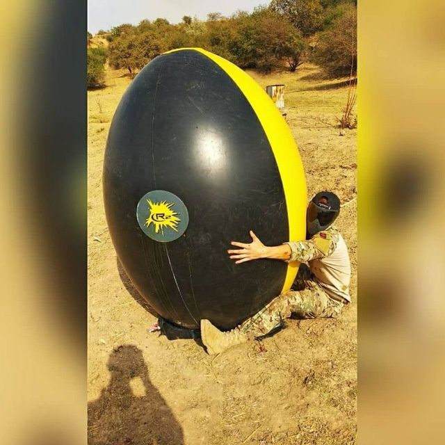 Надувные преграды - для проведения пейнтбола и других корпоративных ме