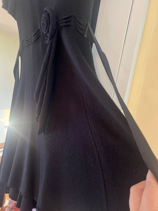 Rochie neagra Caramel 38