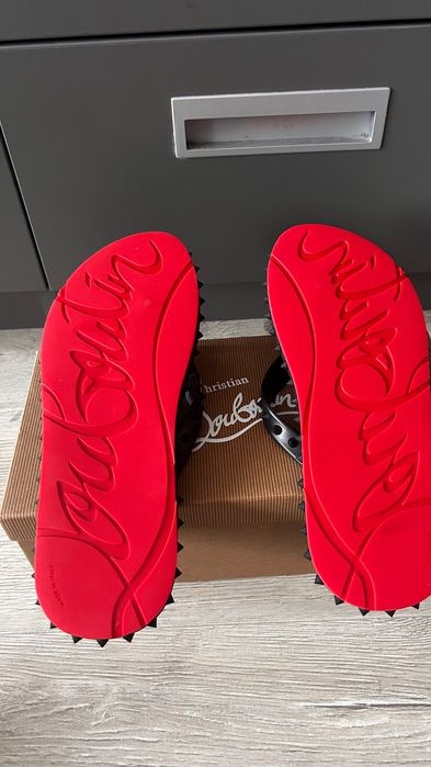 Christian Louboutin джапанки чехли 42 43 44