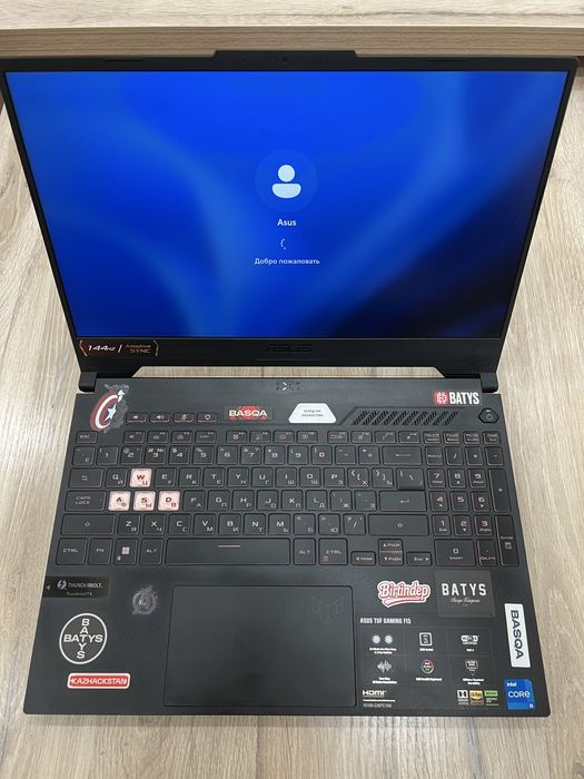 Ноутбук ASUS TUF F16 RTX3050 i5 12500h 16gb