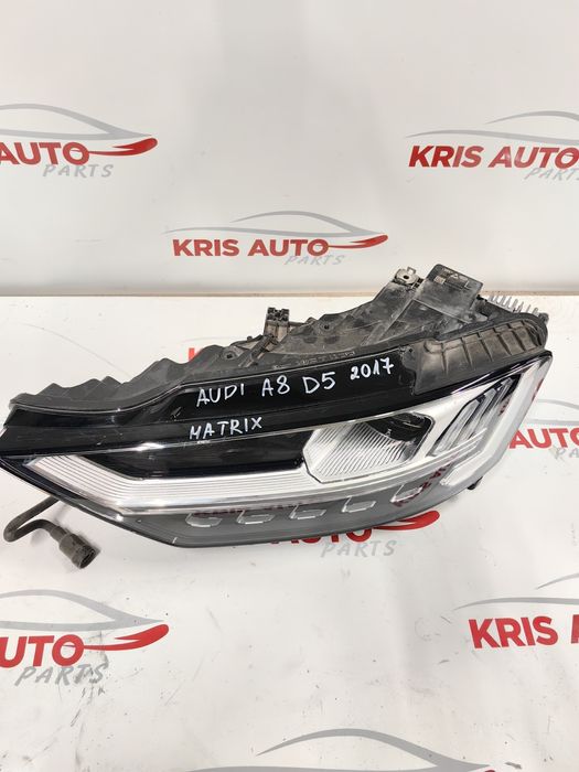 Ляв фар MATRIX AUDI A8 / Ауди А8 2017г Със Забележка