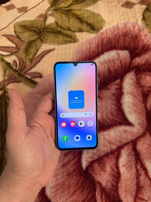 Samsung Galaxy A34 5G 6+6/128Gb Blue Igravoy Original Holati Yaxshi