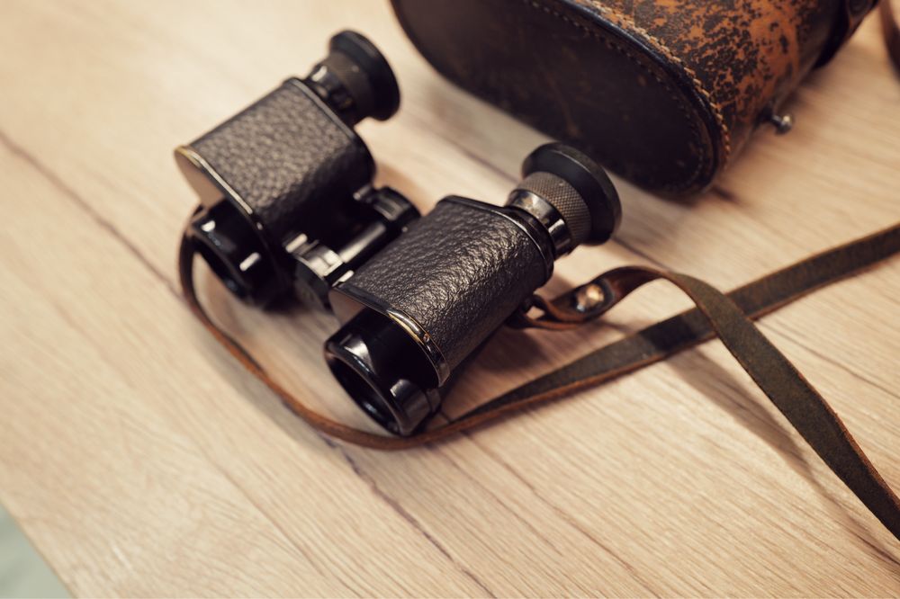 Binoclu Carl Zeiss Turol 4x20 vintage 1913 stare perfecta toc original