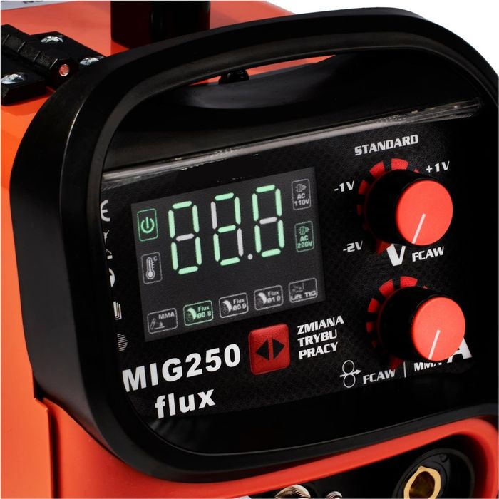 Aparat de sudură invertor CD1875 250A 3 în 1 MIG/MMA/LIFT TIG cu afișaj LCD