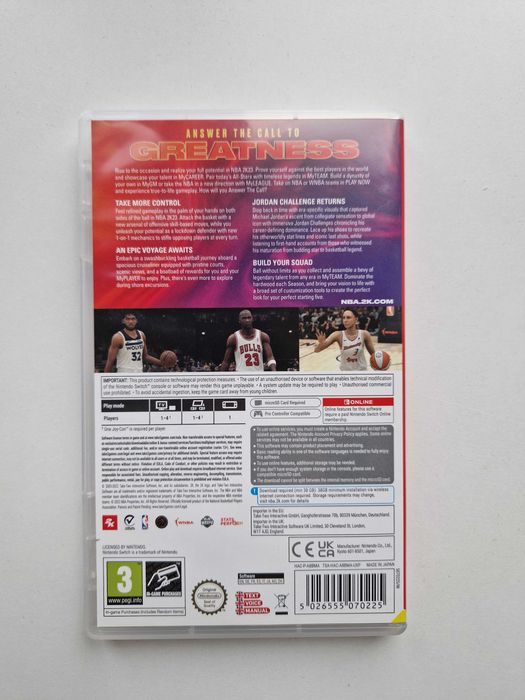 Nintendo Switch Игра NBA 2K23