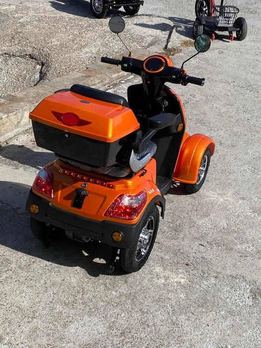 Електрическа четириколка FM4-LUX 1500W-ORANGE с 2 години гаранция