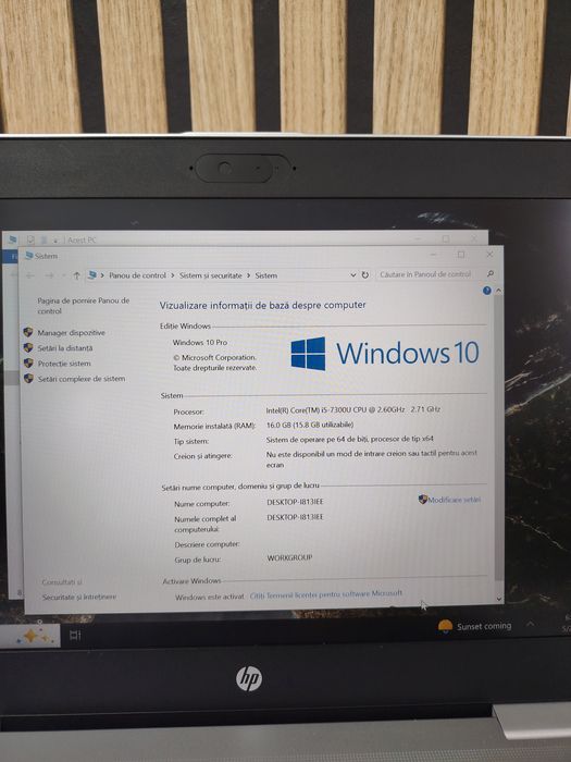 Vând Laptop HP , Windows 10