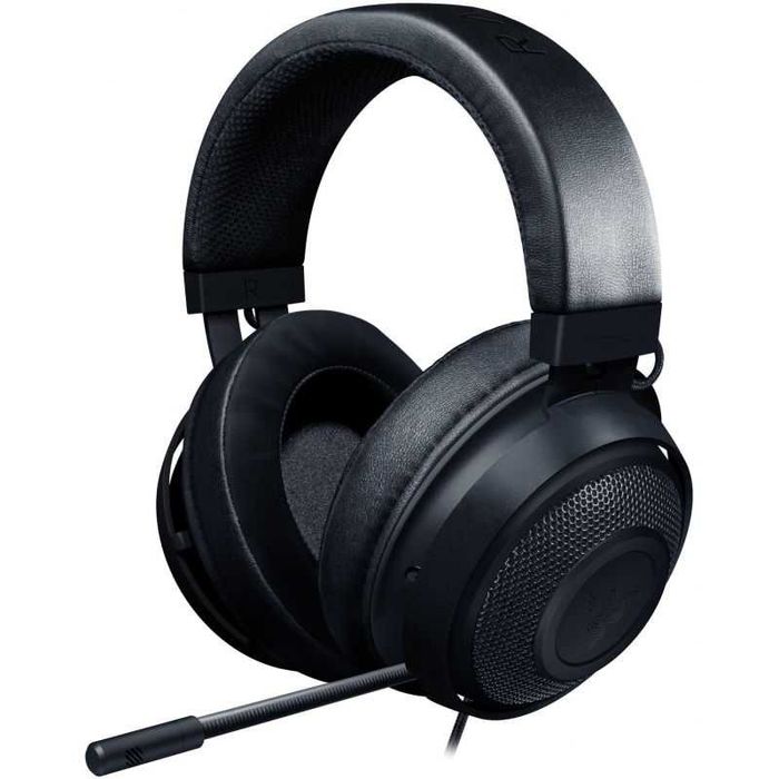 Casti Gaming RAZER Kraken Black stereo jack 3.5mm, negru noi sigilate