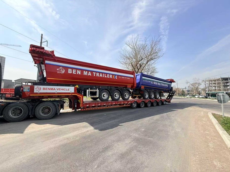 Treller va Tonarlar tayyor Sotuvda 25/28/32 kub Utka/ressor pod. Trall