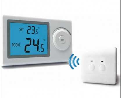 Termostat ambiental wireless, digital neprogramabil Logictherm R3 RF