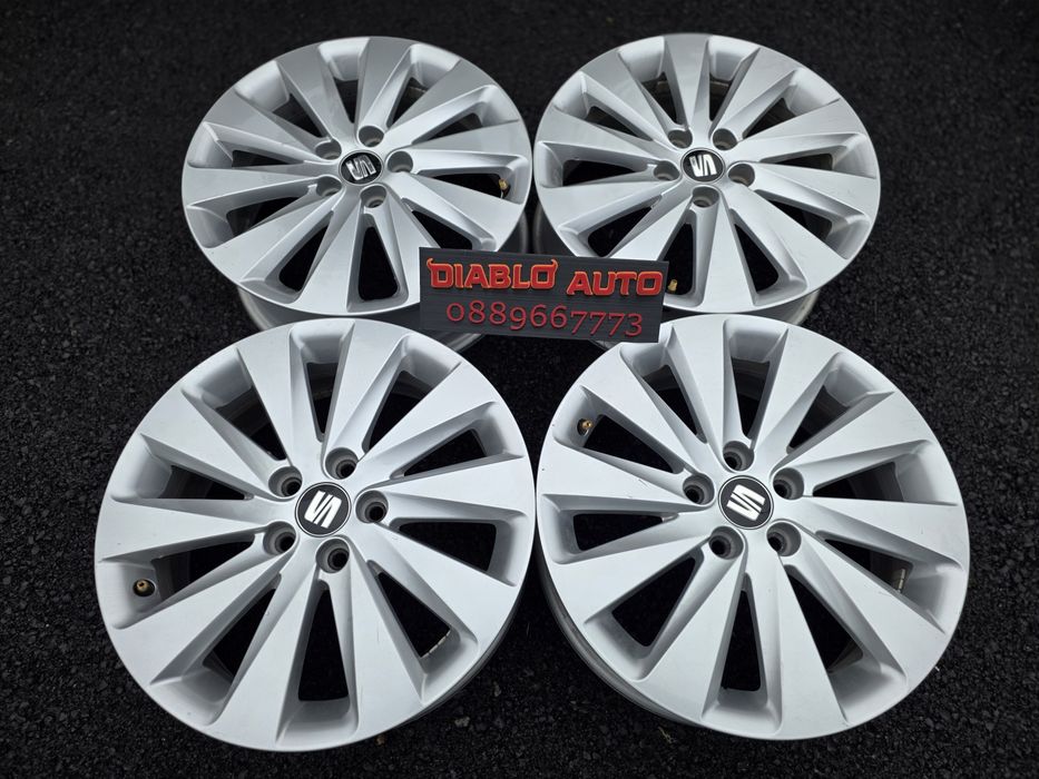 Джанти оригинални 16 5х100 6J ET45 Seat,VW,Skoda