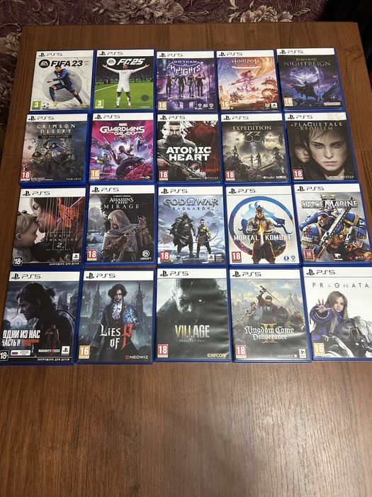 Продам игры или обмен на ps4/ps5