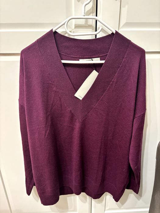 Pulover Uterque din lana si matase nou, cu eticheta