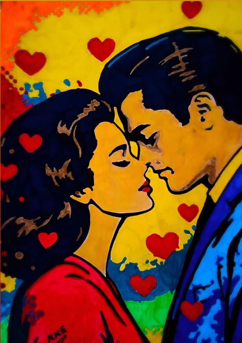 Картина "Влюбени"
