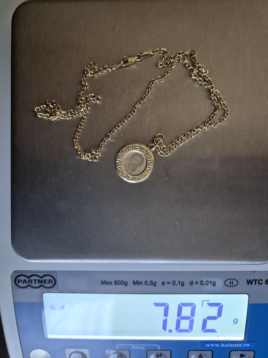 Vand lant+pandantiv de aur 7.82gr **14K