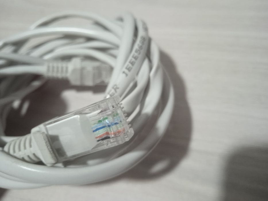 Кабель для интернета RJ-45. Патч-корд.
