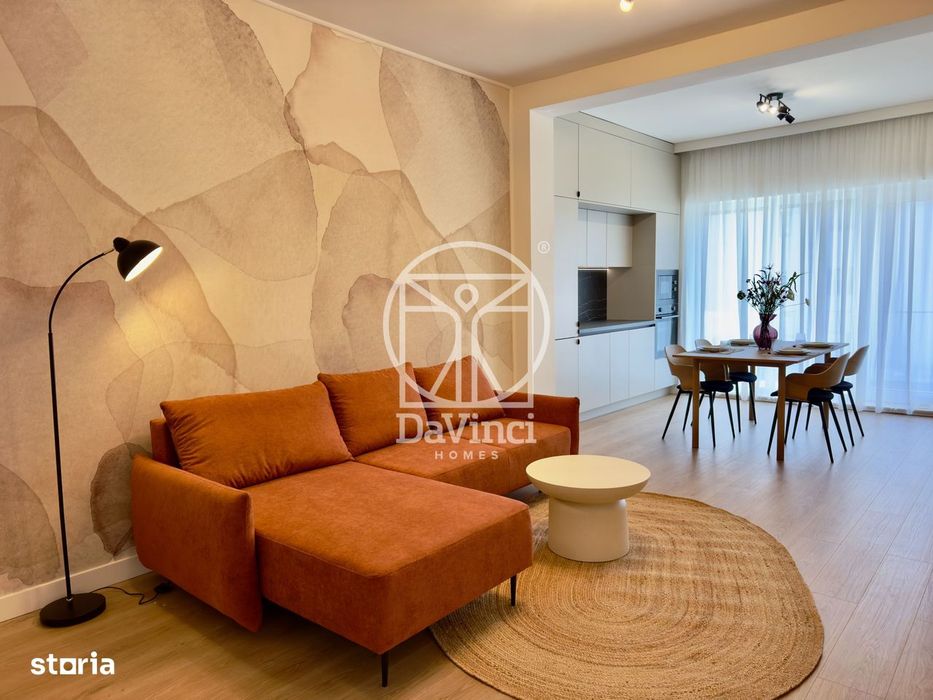Ap. 2 camere - mobilat complet, terasa 18 mp | rate la dezvoltator
