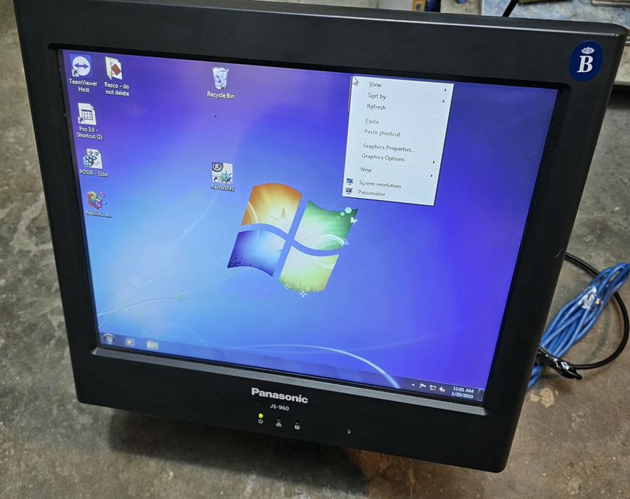 POS All-in-One Panasonic ideal pentru bar / magazin / restaurant