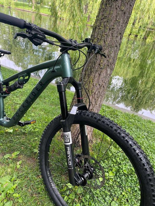 Bicicletă full suspension Rockrider MTB feel 700S, mărimea L
