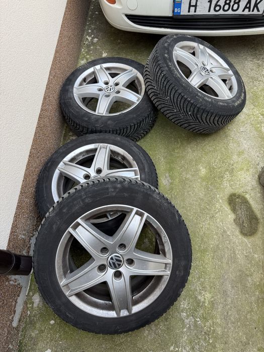 Джанти с гуми RONAL 16 5x112 за Golf 5 6 7 Passat Caddy