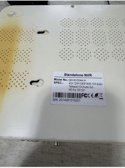 Видеорегистратор NVR QH- N1004A-Н 4 канала с жёстким диском 1 ТБ