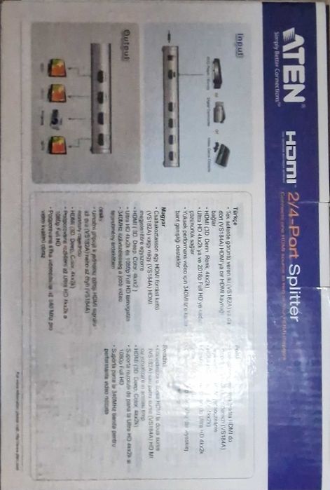 Splitter HDMI ATEN VS184A