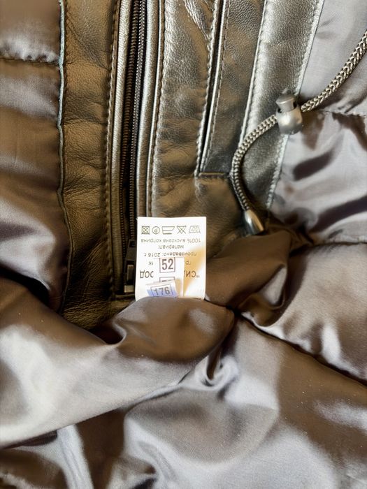 Мъжка кожена шуба от естествена кожа