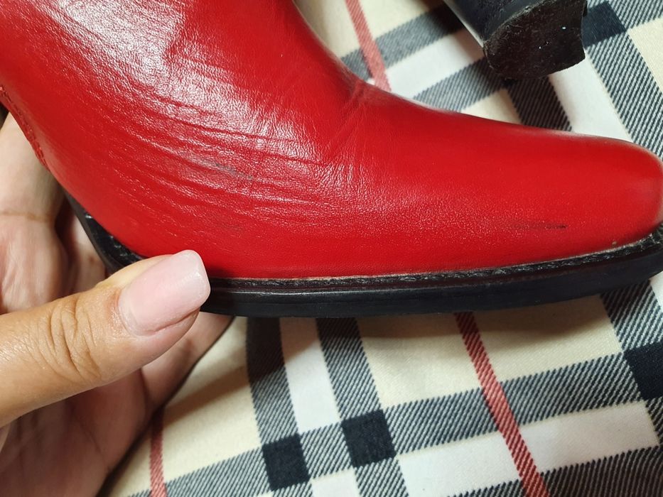 Cizmulițe din piele naturala, noi, numar mare