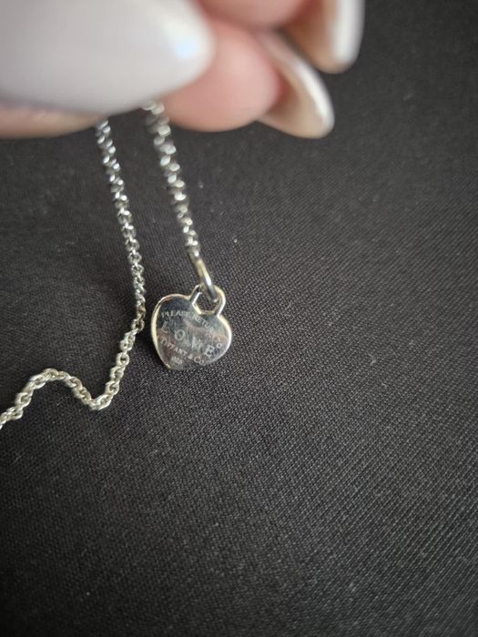 Гривна Tiffany Love heart blue