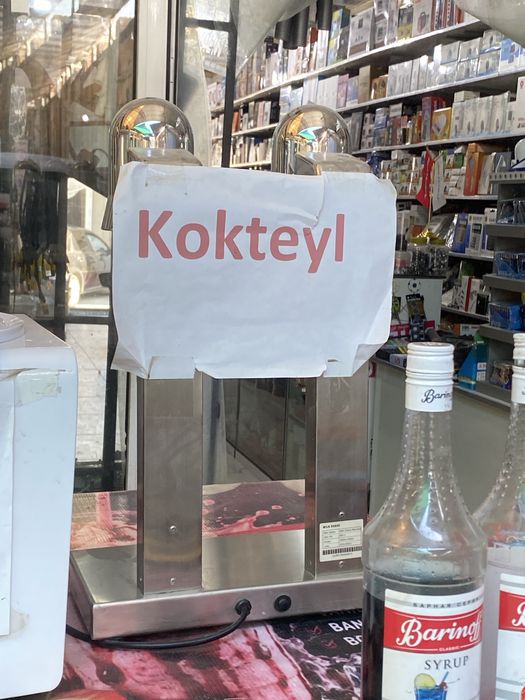 Sharbat, Ayron, Koktel aparatlari