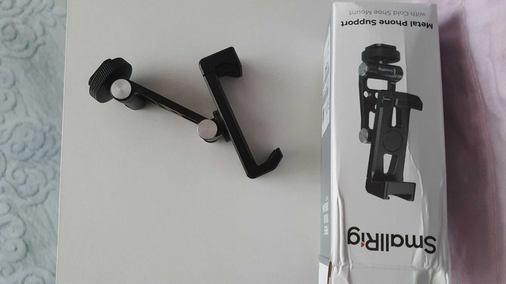 Suport telefon metalic cold shoe Smallrig trepied