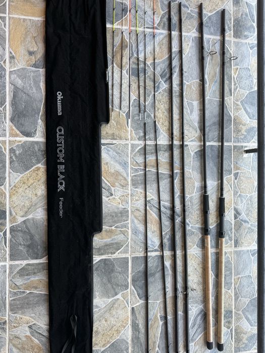 Lansete Feeder Custom Black XH 4.2M 150G 3+3 NOI