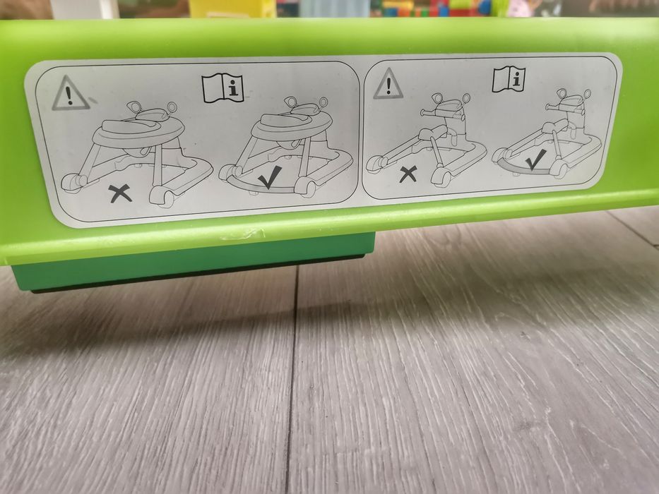 CHICCO Проходилка 3в1 123 GREEN