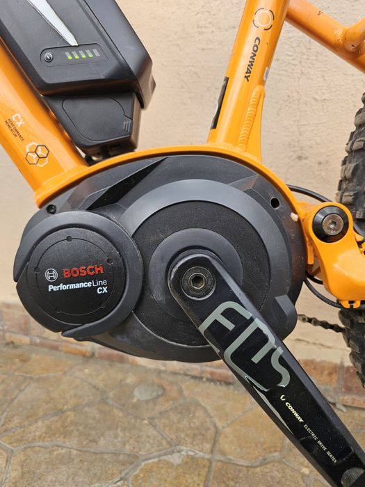 Conway eMTB electrică Bosch CX 500Wh | Full suspension | MTB electric