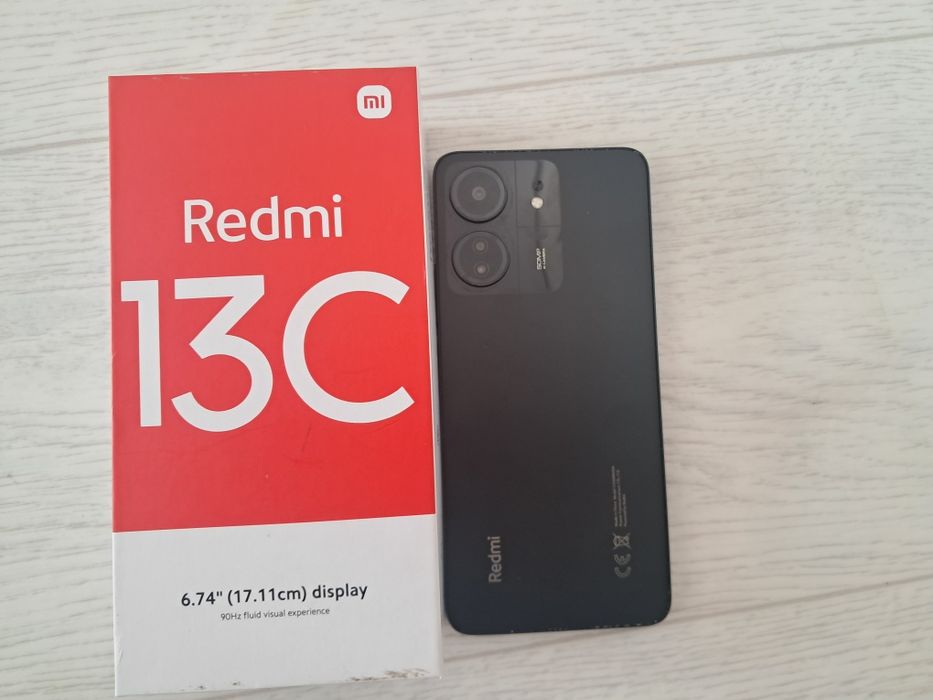 Продам редми 13С 8/256 Гб. Можно сказать Новый без зарядного устройств