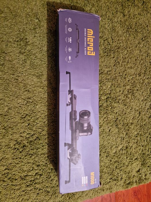 Slider Video Profesional Zeapon Micro3 M1000 Double Distance Slider