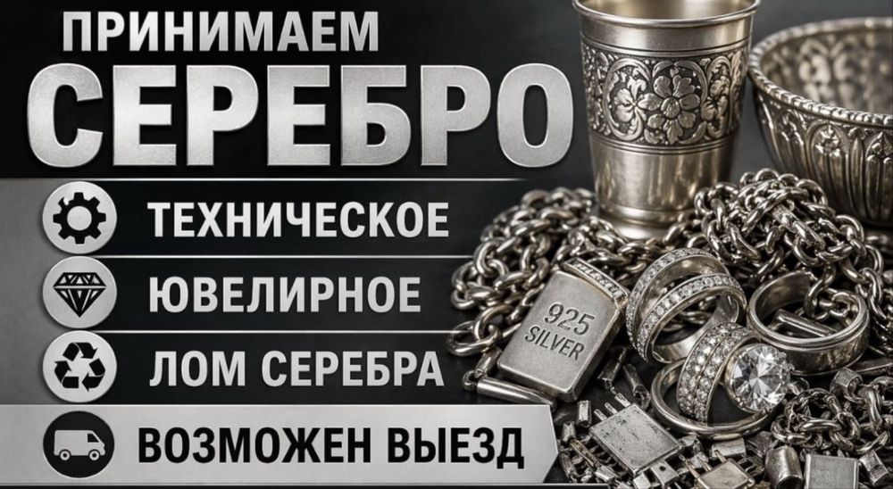 Прием серебра дорого